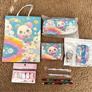 School Supplies Set Cute Stationery Gift
